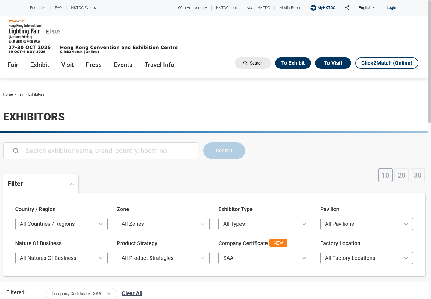 Evidence for VHC: Company Certificate: SAA / Guang Dong GDLED Co., Ltd