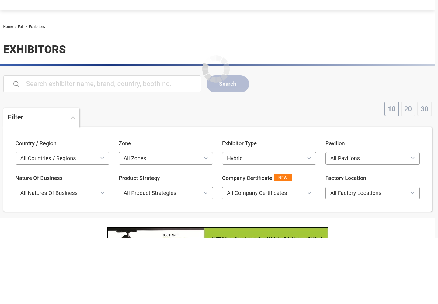 Evidence for VHC: Exhibitor Type=Hybrid